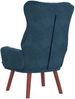 vidaXL Sessel Blau 69 x 74 x 93 cm Samt 42001833 Bild 5