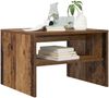 vidaXL Couchtisch, Holzwerkstoff Altholz Braun, 60 x 50 x 40 cm Bild 3