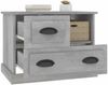 vidaXL Nachttisch Betongrau 60x39x45 cm 816364 Bild 5