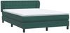 vidaXL Boxspringbett mit Matratze Dunkelgrün 160x220 cm Samt 3317910 Bild 4