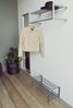 Design Wandgarderobe Smooth Stahlrohr vernickelt, von Spinder Bild 5