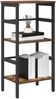 vidaXL Bücherregal Geräucherte Eiche 40 x 29,5 x 81 cm Holzwerkstoff 883900 Bild 3