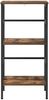 vidaXL Bücherregal Geräucherte Eiche 40 x 29,5 x 81 cm Holzwerkstoff 883900 Bild 5