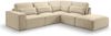 Ecksofa (B/H/T: 305x90x281 cm) in Beige Bild 3