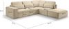 Ecksofa (B/H/T: 305x90x281 cm) in Beige Bild 4
