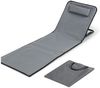 Clanmacy Gartenliege Strandmatte Verstellbarer mit Tragegurt Kopflehne 1-2x 145cm/158cm, 1 St. Bild 5