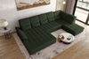 99rooms Toscana Wohnlandschaft Velours VOGUE Wintermoos Links Bild 3