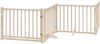vidaXL 6-tlg. Hundetor mit Tür Faltbar 480 cm Pappelholz 3155721 Bild 3