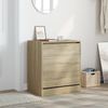 vidaXL Schuhschrank Sonoma-Eiche 60x42x69 cm Holzwerkstoff 839982 Bild 3