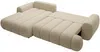 Vente-unique - FRIDORA Sofa Stoff Beige - B 168 cm x H 81 cm x L 272 cm Bild 4