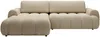Vente-unique - FRIDORA Sofa Stoff Beige - B 168 cm x H 81 cm x L 272 cm Bild 2