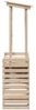 vidaXL Gartenbar mit Dach 112,5x57x195,5 cm Massivholz Kiefer 832534 Bild 5