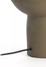 Tischleuchte MONK von Light & Living 25x25x46 cm Lampe Keramik Braun Bild 4