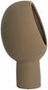 Tischleuchte MONK von Light & Living 25x25x46 cm Lampe Keramik Braun Bild 3
