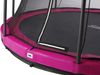 Salta 'Comfort Edition Ground' Rundes Bodentrampolin mit Netz, pink, 251 cm Bild 3