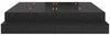 vidaXL Aufbewahrungsbettgestell Schwarz Eichen-Optik 200 cm 3335622 Bild 5