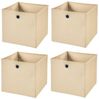 StickandShine Faltbox 4er SET 33 x 33 x 33 cm ohne Deckel – perfekt für KALLAX - 19 Farben Bild 4