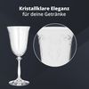 Peill+Putzler Germany 6er Set Rotweinkelche, 350 ml Volumen, mit Pantographie, Kristallgläser mit einem eleganten Design, Weingläser für Wasser, Saft & Cocktail, Trinkgläser Bild 2