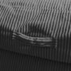 Home Deluxe 'Cozy' Sitzsack mit Hocker, Samt Cord anthrazit, 80 x 87 x 108 cm Bild 3