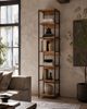 Bücherregal Gita 45x213x35 aus Mango-Massivholz Bild 4