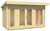 Lasita Maja Gartenhaus Dorset Gartenhaus aus Holz Holzhaus mit 34 mm Wandstärke Blockbohlenhaus mit Montagematerial Bild 3