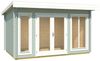 Lasita Maja Gartenhaus Dorset Gartenhaus aus Holz Holzhaus mit 34 mm Wandstärke Blockbohlenhaus mit Montagematerial Bild 4