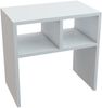 Beistelltisch Ravnsborg 50x50x30 cm Weiß [en. casa] Bild 2