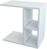 Beistelltisch Ravnsborg 50x50x30 cm Weiß [en. casa] Bild 3