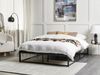 Bett mit Lattenrost VIRY 140 x 200 cm Metall Schwarz Bild 3