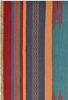 Looma 'Delara' Kelim Gashgai handgewebt, Schurwolle Blau, 101x250 cm Bild 4
