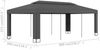 vidaXL Pavillon mit Doppeldach 3 x 6 m Anthrazit 47953 Bild 5