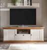 TV-Lowboard Hemsby in weiß Pinie / Eiche Landhaus 183 x 64 cm Bild 5
