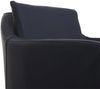 Esszimmerstuhl HWC-H93, Küchenstuhl Lehnstuhl Stuhl ~ Kunstleder schwarz Bild 5