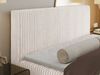 Boxspringbett mit Kopfteil und Topper Visco, Cord Bett - TILIANO - 160 x 200 cm - Beige Cord - H3 Bild 4