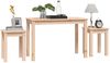 Couchtische, Sofatische 3 Stk. Massivholz Kiefer Bild 4