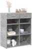 vidaXL Sideboard Betongrau 80x42,5x93 cm Holzwerkstoff 3281479 Bild 3