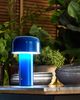 Beliani 'BESOS', kabellose LED Tischlampe mit Dimmer, Metall, Blau Bild 3