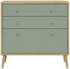 Kommode >Whenua< in Natural Eiche - 88,8x86,3x41,5cm (BxHxT) Bild 3