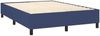 Boxspringbett mit Matratze Stoff Blau 140x200 cm, Härtegrad: H2 [3127971] Bild 4