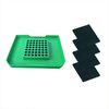 Naber 8012317 Abfallsammler Cox® Base 360 S/600-4 mit Biodeckel, hellgrau / 60 cm Schrankbreite Bild 4