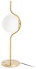 Le Vita LED Tischlampe Touch-Dimmer Goldfarben, Weiß Bild 1