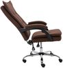 vidaXL Bürostuhl Braun Stoff [20365] Bild 5