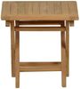 MiaMöbel Teak Beistelltisch/Klapptisch 50cm Massivholz Teak Modern Bild 3
