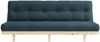Karup Design LEAN Futonsofa Gestell Natur, Matratze Petrol Blue Bild 4