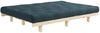 Karup Design LEAN Futonsofa Gestell Natur, Matratze Petrol Blue Bild 3