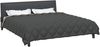 vidaXL Winterbettdecke Hellgrau und Anthrazit 220 x 260 cm Mikrofaser 42025762 Bild 3