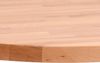 vidaXL Tischplatte Ø50x4 cm Rund Massivholz Buche 355943 Bild 4