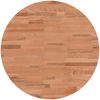 vidaXL Tischplatte Ø50x4 cm Rund Massivholz Buche 355943 Bild 3