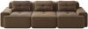 Cloud Modulsofa Boneless Sofa,Modulares Ecksofa Überdimensionales Modulares Cloud-Sofa Bequeme Corduroy-Cloud-SofaSofas 3-Sitzer Tiefsitz Sofa für Wohnzimmer Montagefreies Sofa,Corduroy,braun, Bild 5