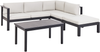 Lounge Set MESSINA Metall Cremeweiß Bild 5